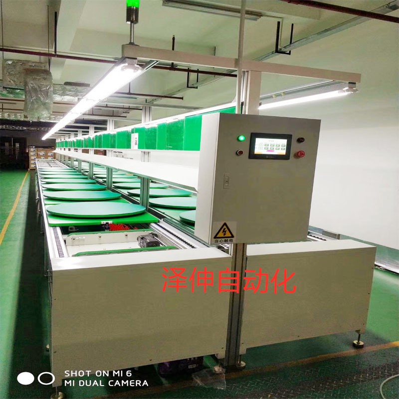 非標定制雙層倍速鏈輸送線上下循環倍速鏈流水線三倍速鏈條輸送線